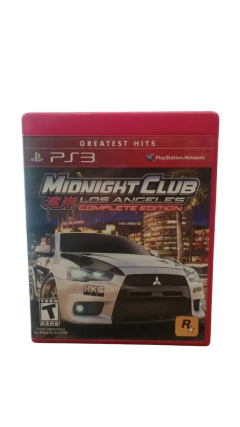 Midnight Club: Los Angeles Ps3 (Fisico-Usado)