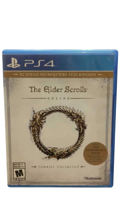 The Elder Scrolls Online: Tamriel Unlimited PS4 (Fisico-Usado) - comprar online