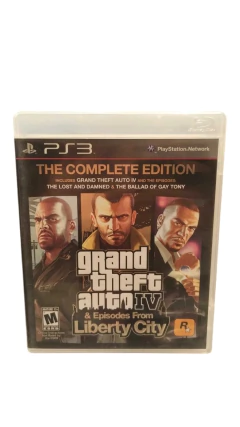 Grand Theft Auto 4: Episodes From Liberty City Ps3 (Fisico-Usado) - comprar online