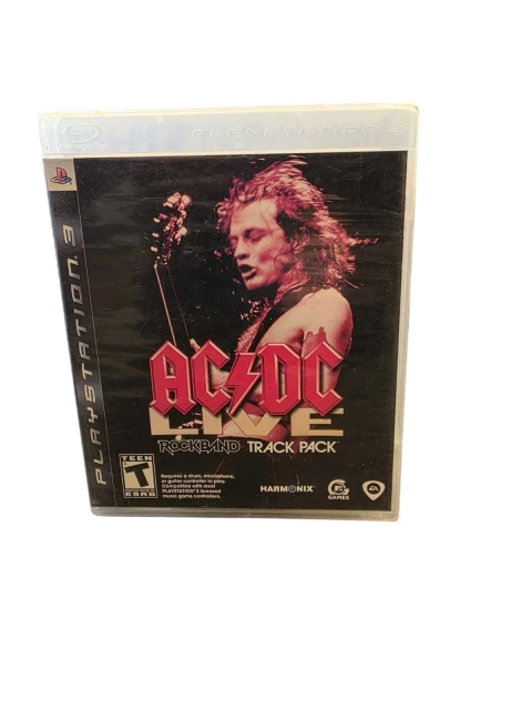 Ac Dc Live Rock Band Track Pack PS3 (Fisico-Sellado)