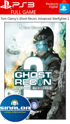 Tom Clancy's Ghost Recon: Advanced Warfighter 2 (formato digital) PS3 - comprar online