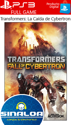 Transformers: La Caída de Cybertron (formato digital) PS3 - comprar online