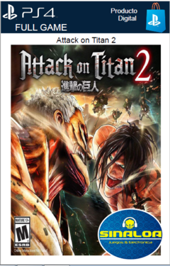 Attack on Titan 2 (formato digital) PS4 - comprar online