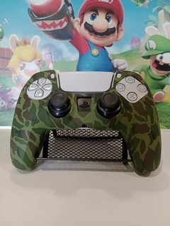 Funda joystick ps5 (camuflada verde y marron)