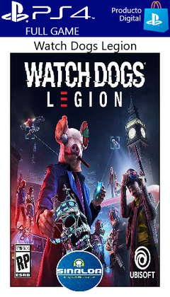 Watch Dogs Legion (formato digital) PS4