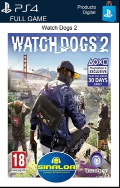 Watch Dogs 2 (formato digital) PS4 - comprar online