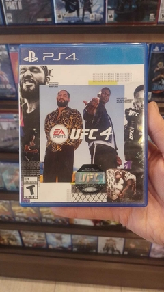 UFC 4 PS4 (Fisico-Usado)