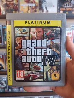 Grand Theft Auto IV PLATINIUM PS3 (Fisico-Usado)