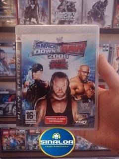 WWE Smack Down vs Raw 2008 Ps3 (Fisico-Usado) - comprar online