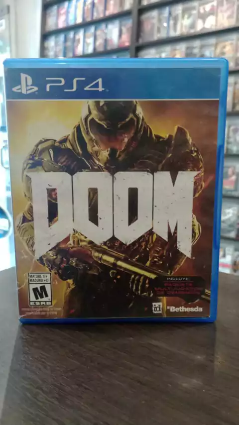 DOOM Ps4 (Fisico-Usado) - comprar online
