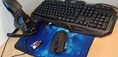 Combo Gamer 4 en 1 Gtc cbg-014 rgb (teclado-mouse-pad-auricular)