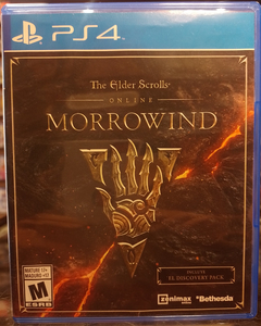 The Elder Scrolls Online Morrowind PS4 (Fisico-Usado)