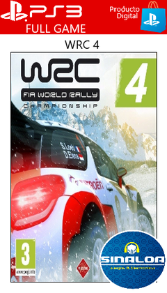 WRC 4 (formato digital) PS3 - comprar online