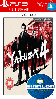 Yakuza 4 (formato digital) PS3 - comprar online