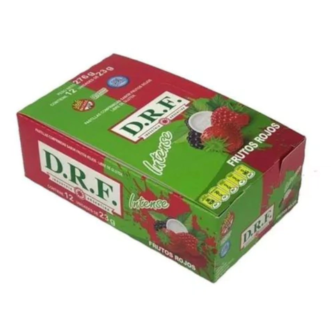 Pastillas DRF frutos Rojos X12 Unidades