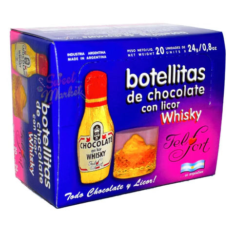 Botellitas Whisky Felfort X 20u