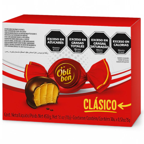 Bombon ObliBon Clasico caja x 30un - comprar online