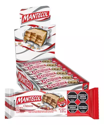 Mantecol Barra Caja X 16 Un De 26gr