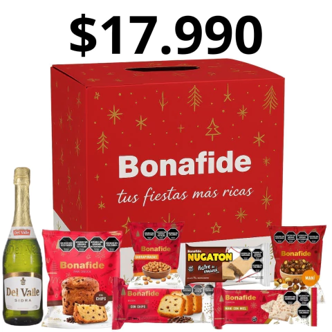 Caja Navideña BONAFIDE N2 - 7 Articulos - comprar online