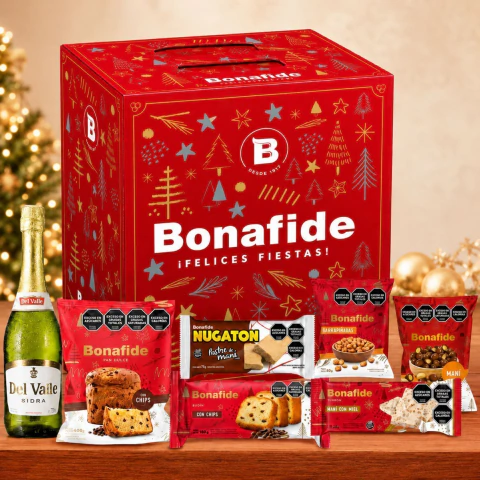 Caja Navideña BONAFIDE Red N2 - 8 Articulos