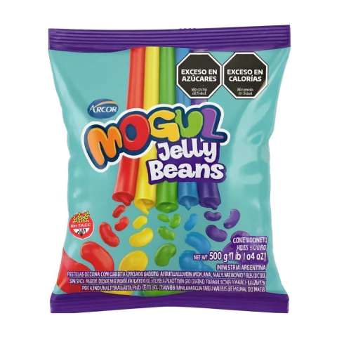Mogul Jelly Beans Gomitas Grajeas Frutales X500g - comprar online