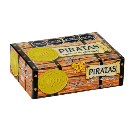 Monedas De Chocolate Pirata Felfort X60u - comprar online