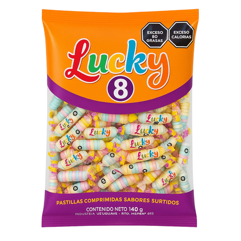 Pastilla Mini 8 Lucky x 85 un. aprox - comprar online