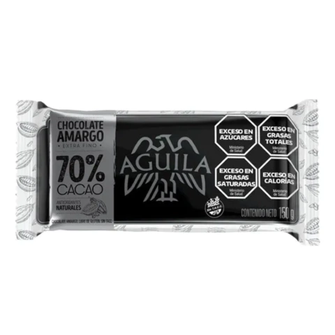 Chocolate Aguila 70% Cacao 150g - comprar online