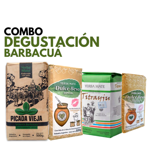 Combo Degustación Yerba Mate Barbacuá