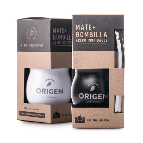 Mate + Bombilla Origen
