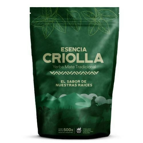 Esencia Criolla Yerba Mate 500gr - comprar online