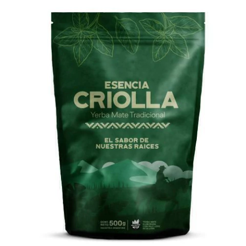 Esencia Criolla Yerba Mate 500gr - comprar online