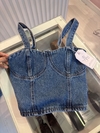 cropped meia taça premium