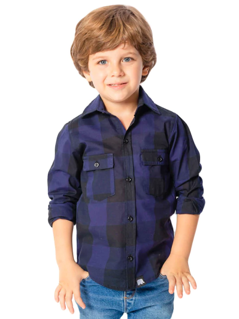 Camisa Xadrez Infantil