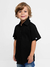 camisa infantil preta