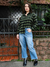 camisa xadrez feminina moderna