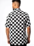 camisa xadrez preta e branca