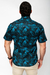 camisa azul masculina