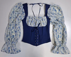 Blusa Bridgerton en internet