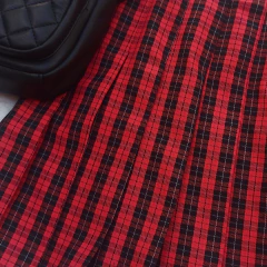 Tennis skirt escocesa roja - comprar online