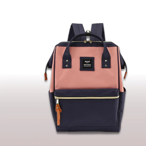 Mochila Himawari con cierres dorados para notebook - comprar online