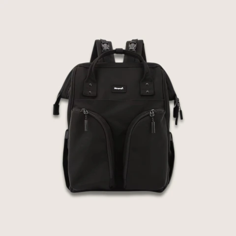Mochila Himawari maternal cierres negros