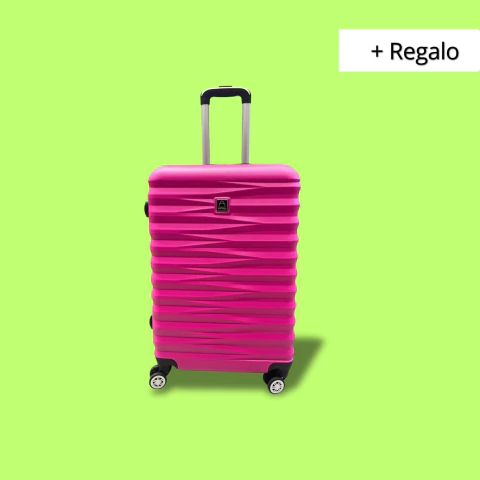 Valija 24" rígida con ruedas 360° - Afrodita Accesorios