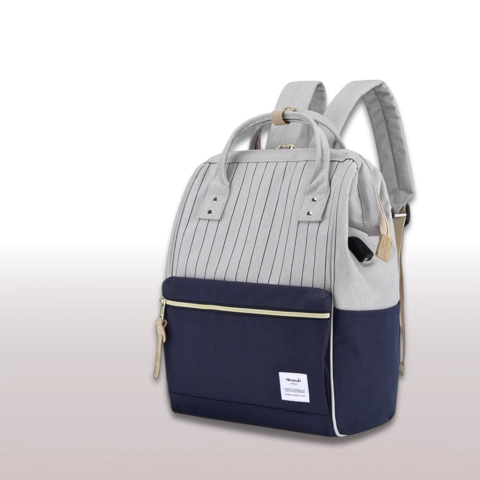 Mochila Himawari con cierres dorados para notebook - Afrodita Accesorios