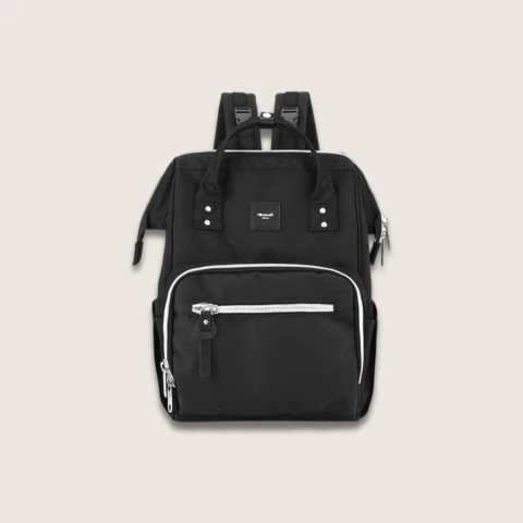 Mochila Himawari Maternal cierre plateado
