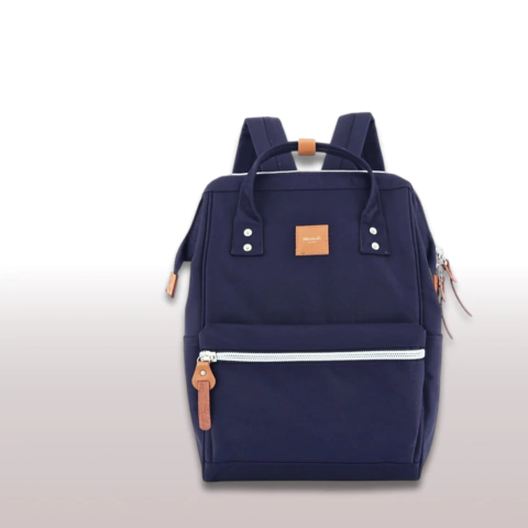 Imagen de Mochila Himawari cierres plateados para notebook