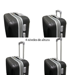 Valija De Viaje 24" Semi rigida Liviana y Resistente Colores - tienda online