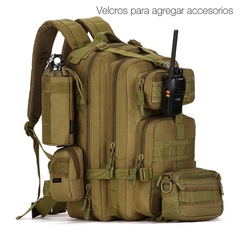 Mochila Táctica Militar 25lts - AFRODITA accesorios