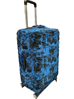 Funda Cubre Valija Mediana Resistente Viaje Varios Diseños - tienda online
