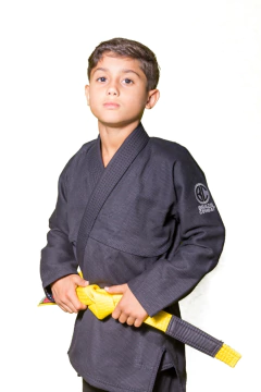 KIMONO BRAZIL COMBAT INFANTIL CLASSIC PRETO
